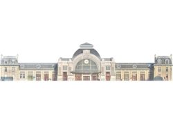 Relevé de la Gare de Rochefort