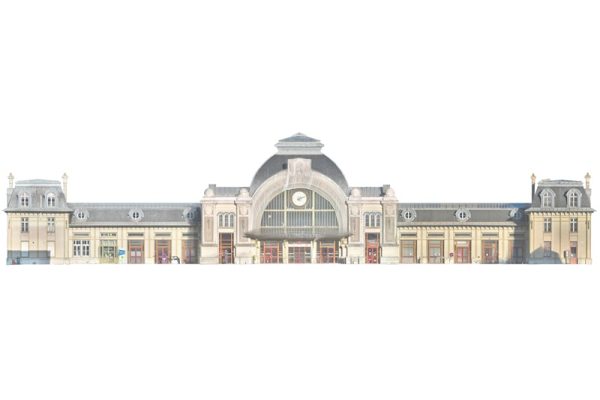 Relevé de la Gare de Rochefort
