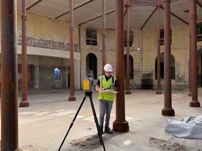 Relevés 2D/3D, architecturaux & topographiques